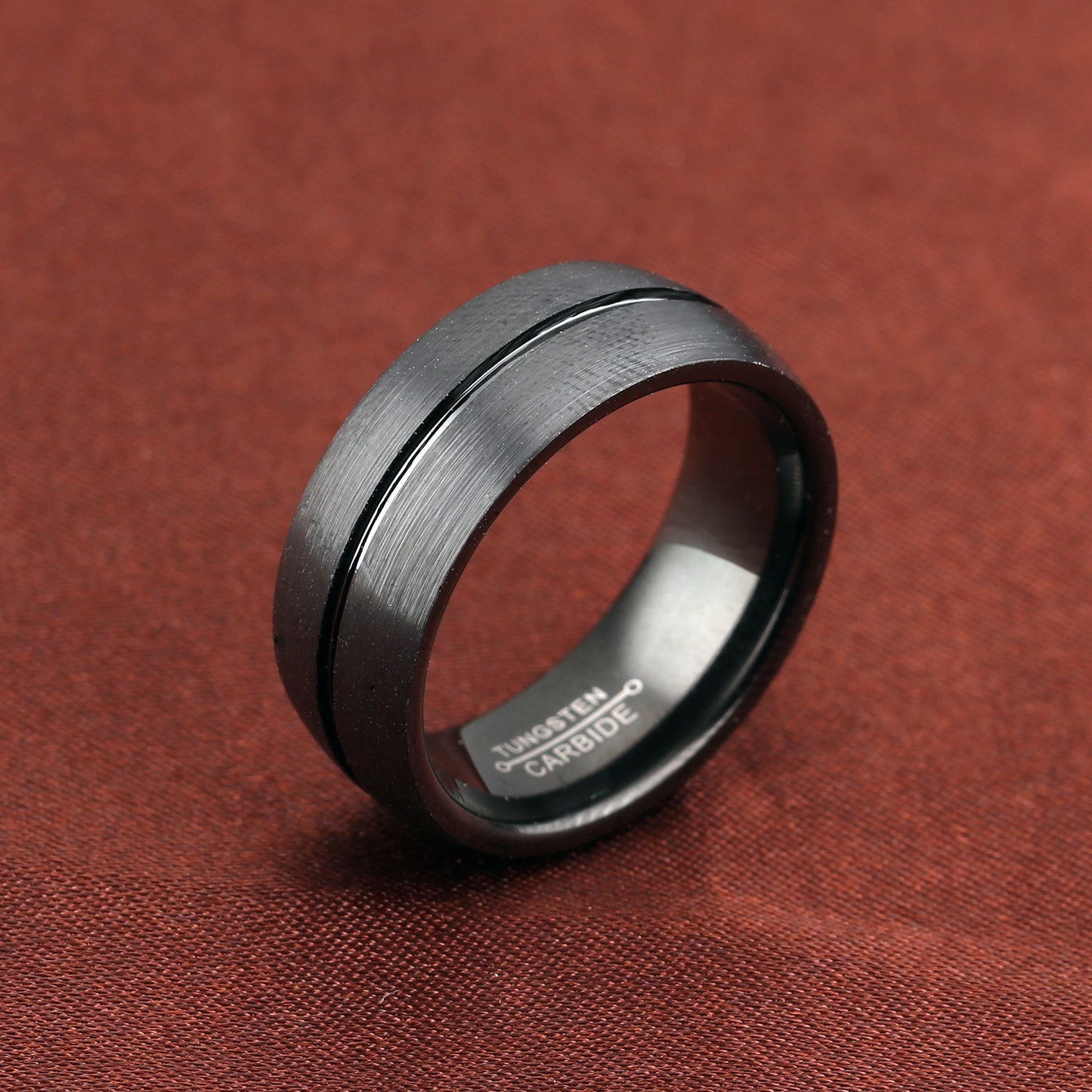 Black Tungsten Ring