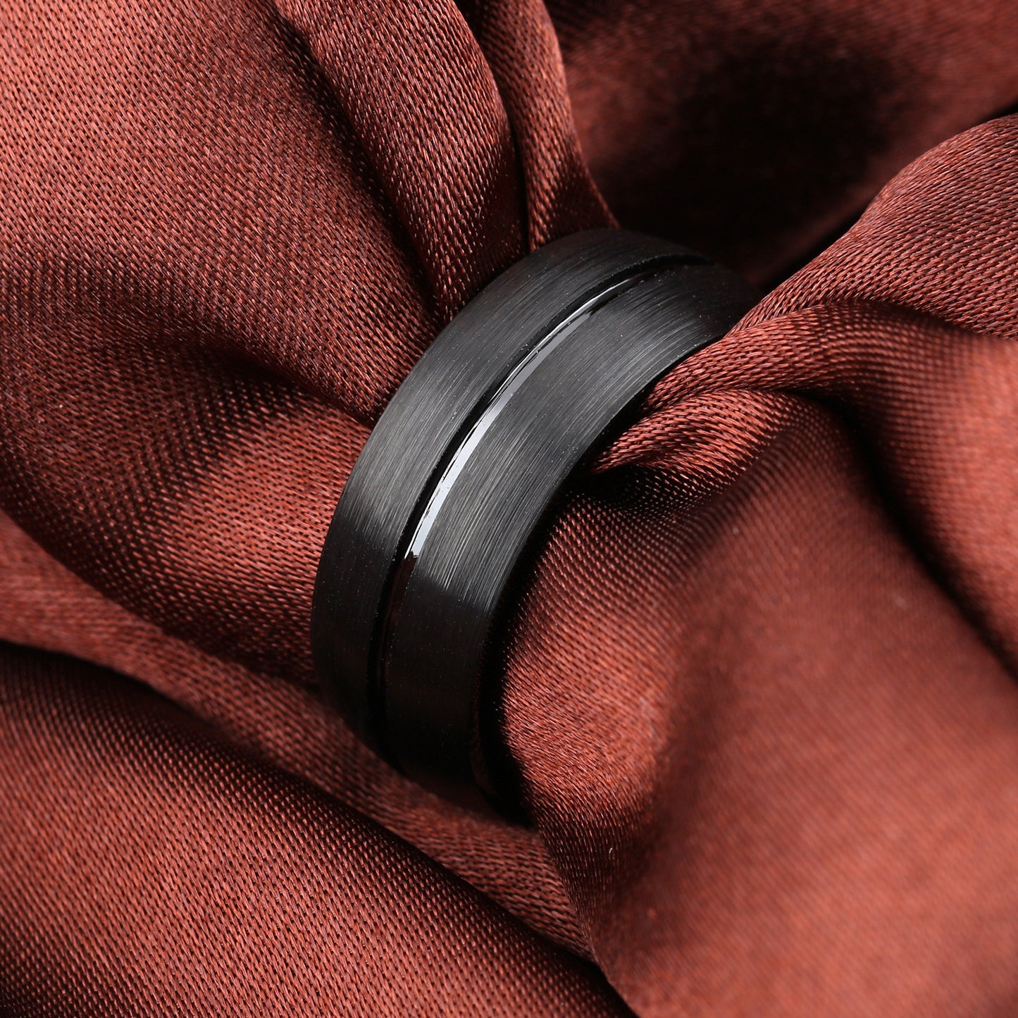 Black Tungsten Ring
