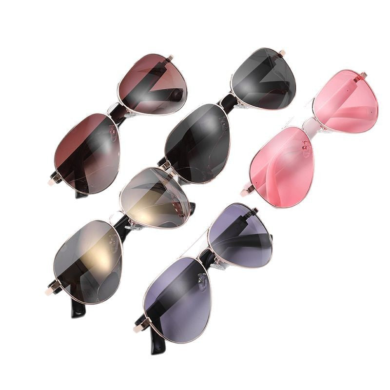 Stylish AVIATOR Glasses Bluetooth Music Audio UV Protection Polarized Sun Glasses