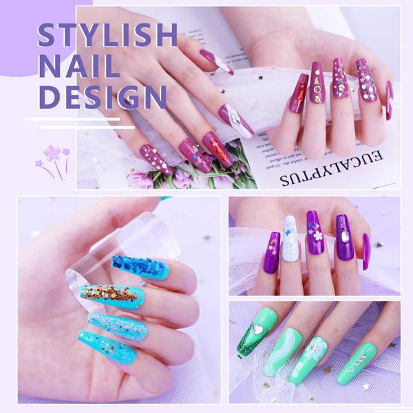 Acrylic Nail Polish Kit, Including Everything For Beginners, Professional Nail Primer Kit