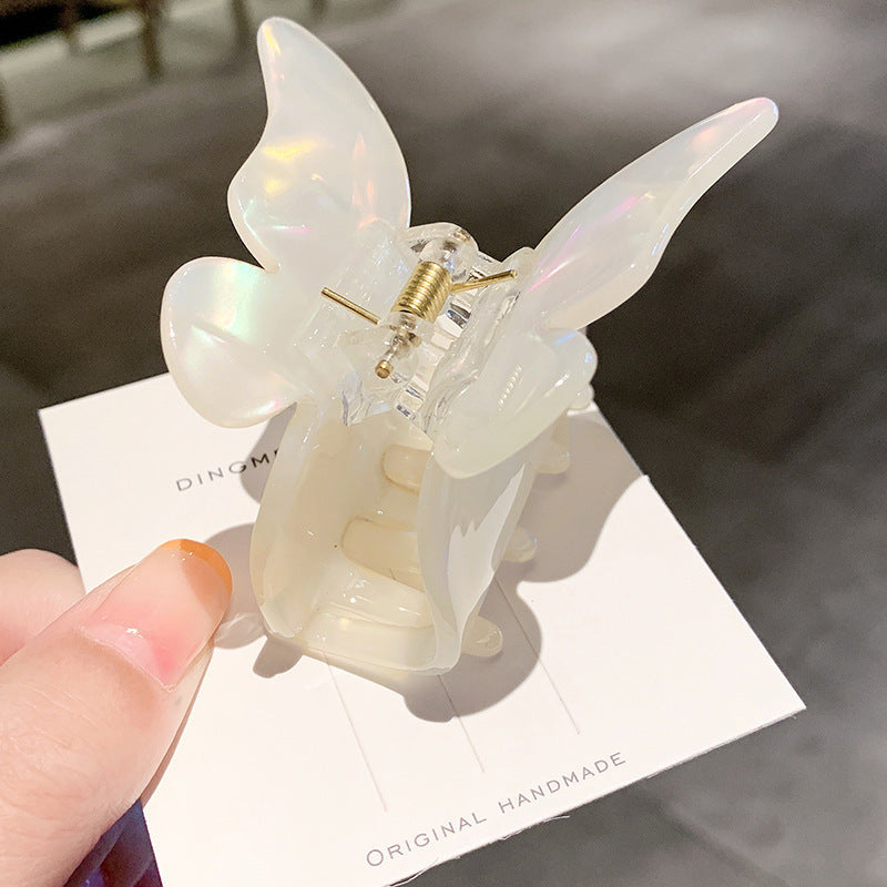 Hair Clip Female Korean Ins Back Head Color Butterfly Catch Clip Super Fairy Girl Hair Clip Sweet Hair Catching Girl
