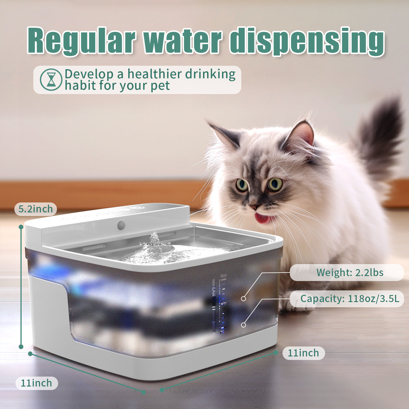Automatic Clean Water Fountain For Pets