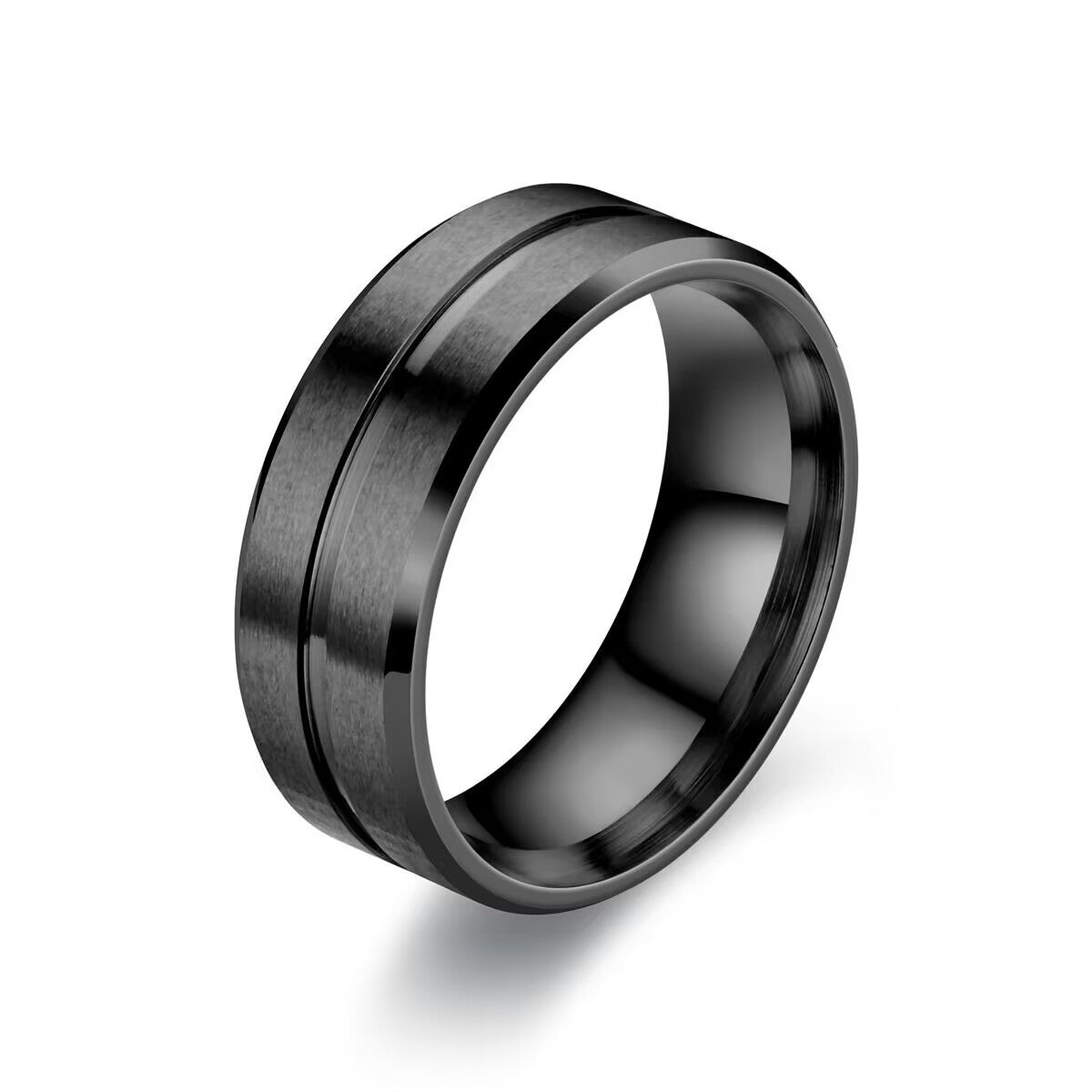Black Tungsten Ring