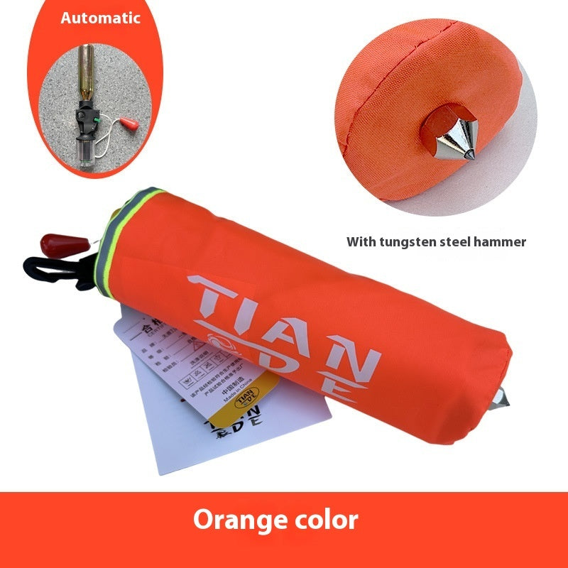 Portable Car Life Jacket Automatic Inflatable Emergency Life Buoy