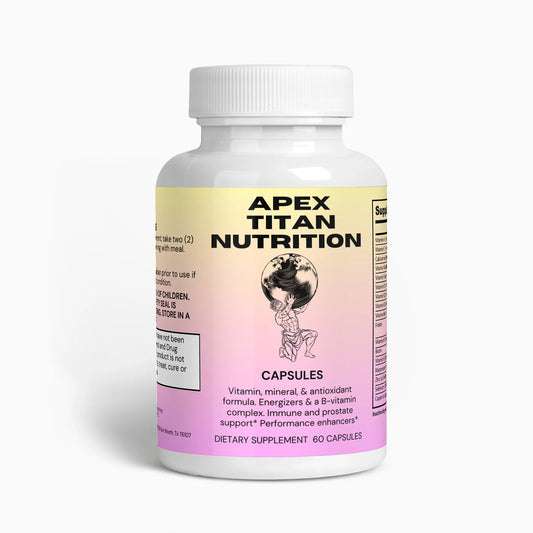 Unveiling the Power of Apex Titan Nutrition: Spirulina and Multivitamin Benefits