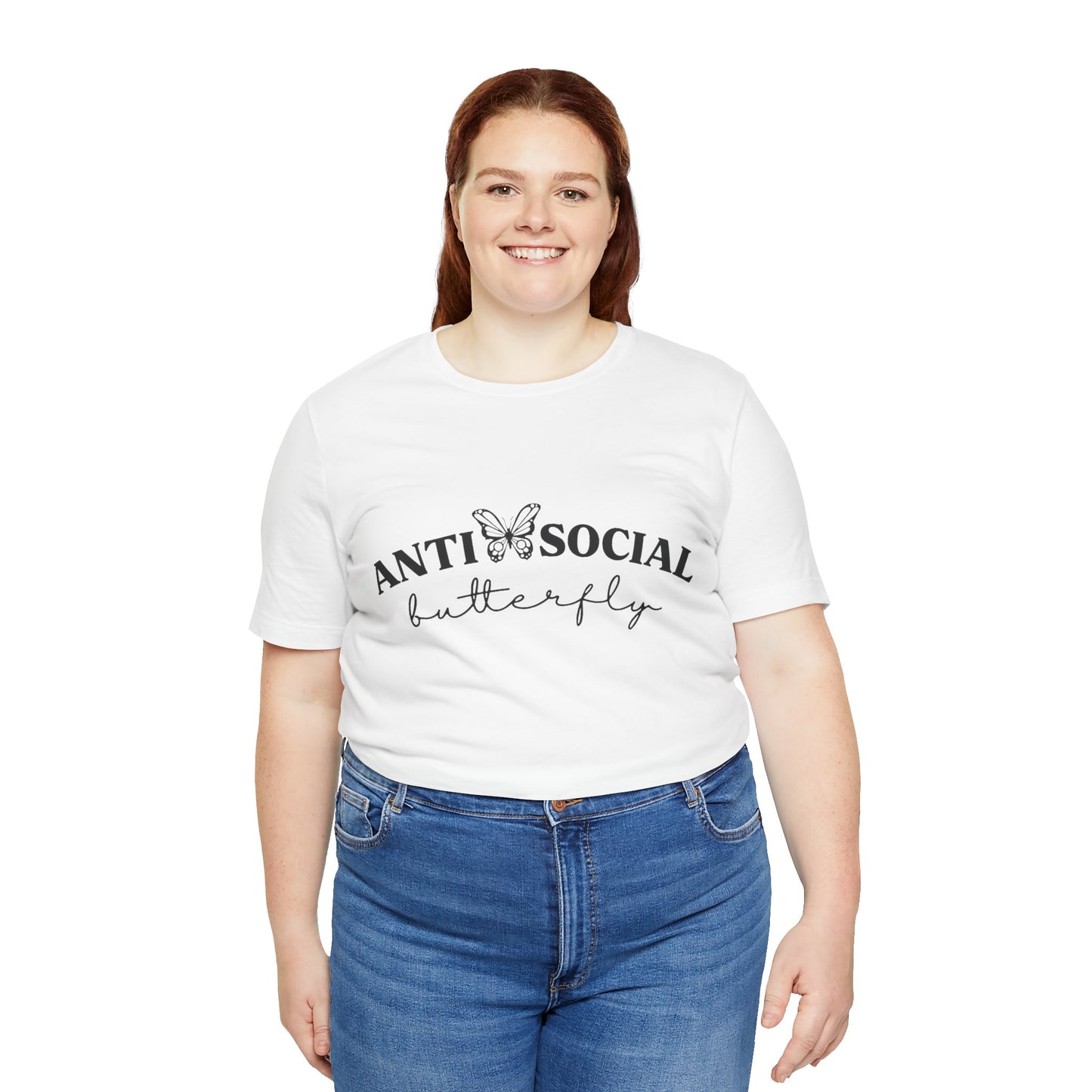 Antisocial Butterfly Short Sleeve Tee