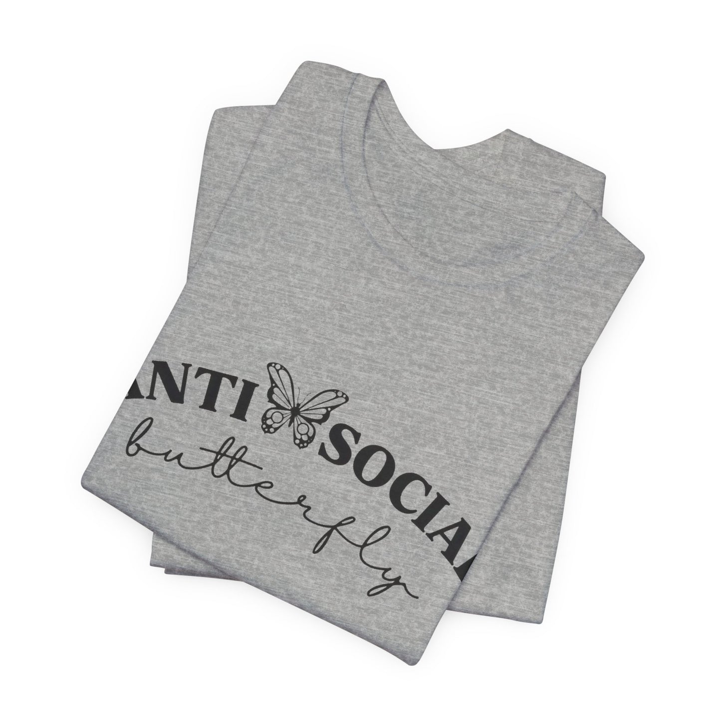 Antisocial Butterfly Short Sleeve Tee