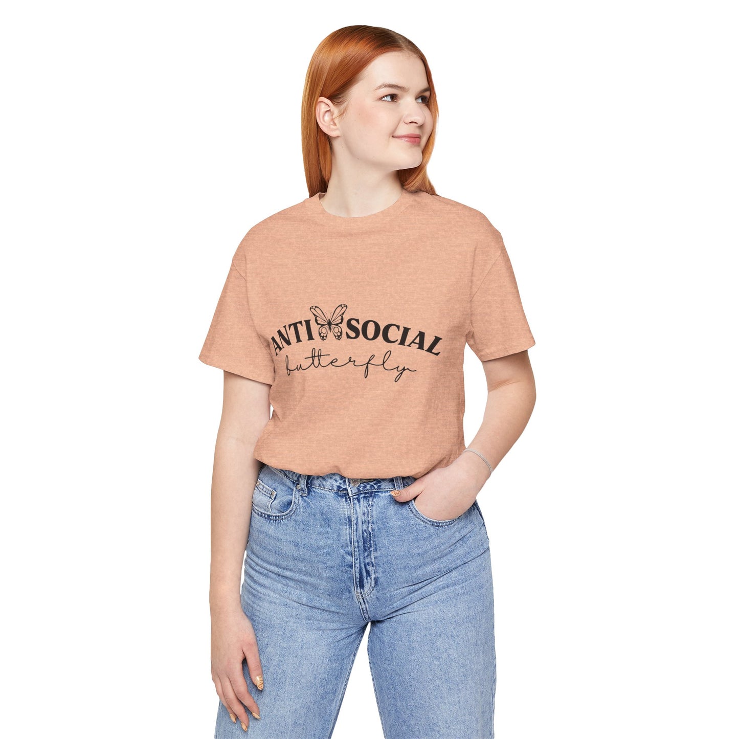 Antisocial Butterfly Short Sleeve Tee