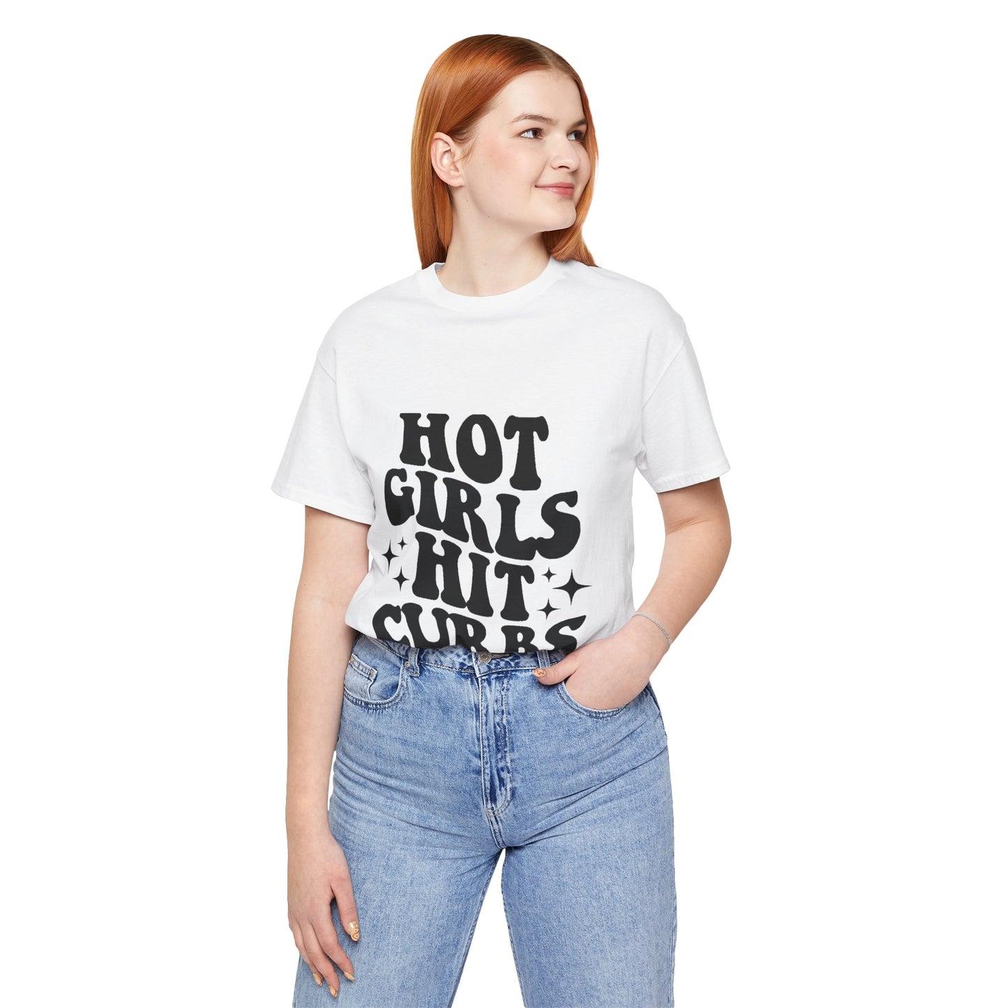 Hot Girls Hit Curbs Short Sleeve Tee