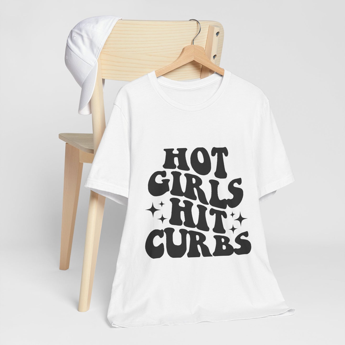 Hot Girls Hit Curbs Short Sleeve Tee