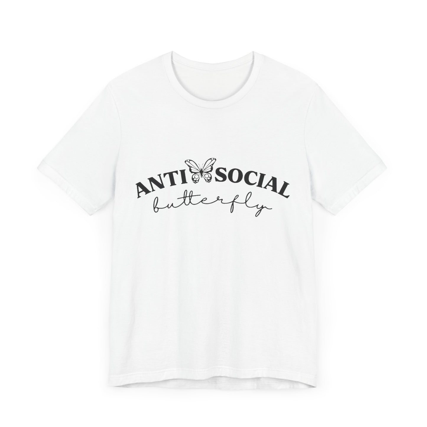 Antisocial Butterfly Short Sleeve Tee