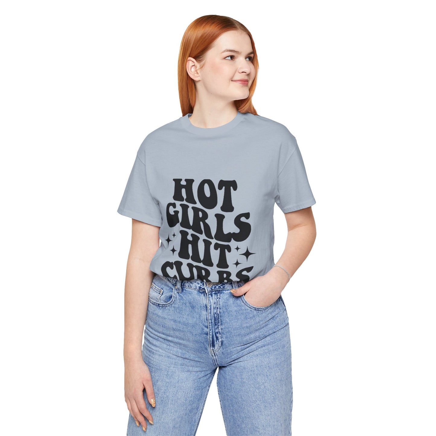 Hot Girls Hit Curbs Short Sleeve Tee