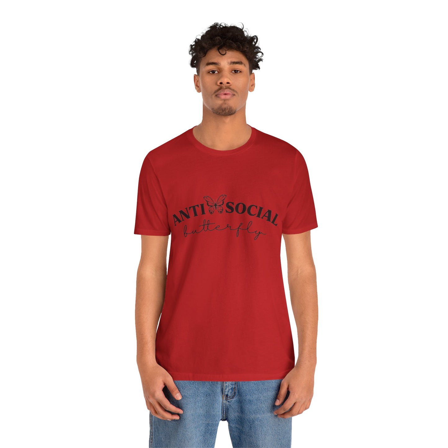 Antisocial Butterfly Short Sleeve Tee