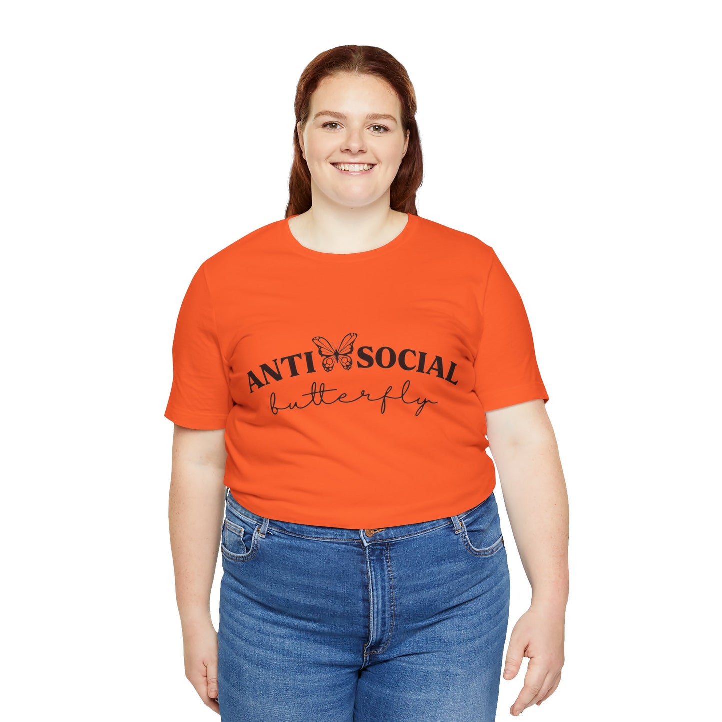 Antisocial Butterfly Short Sleeve Tee