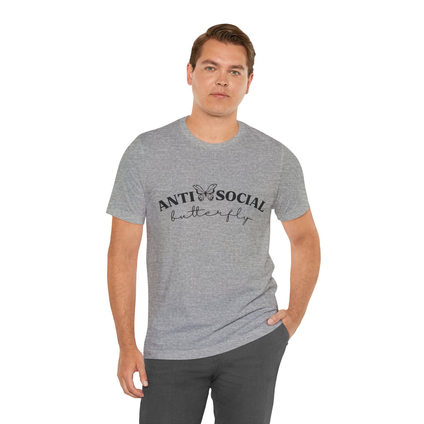 Antisocial Butterfly Short Sleeve Tee