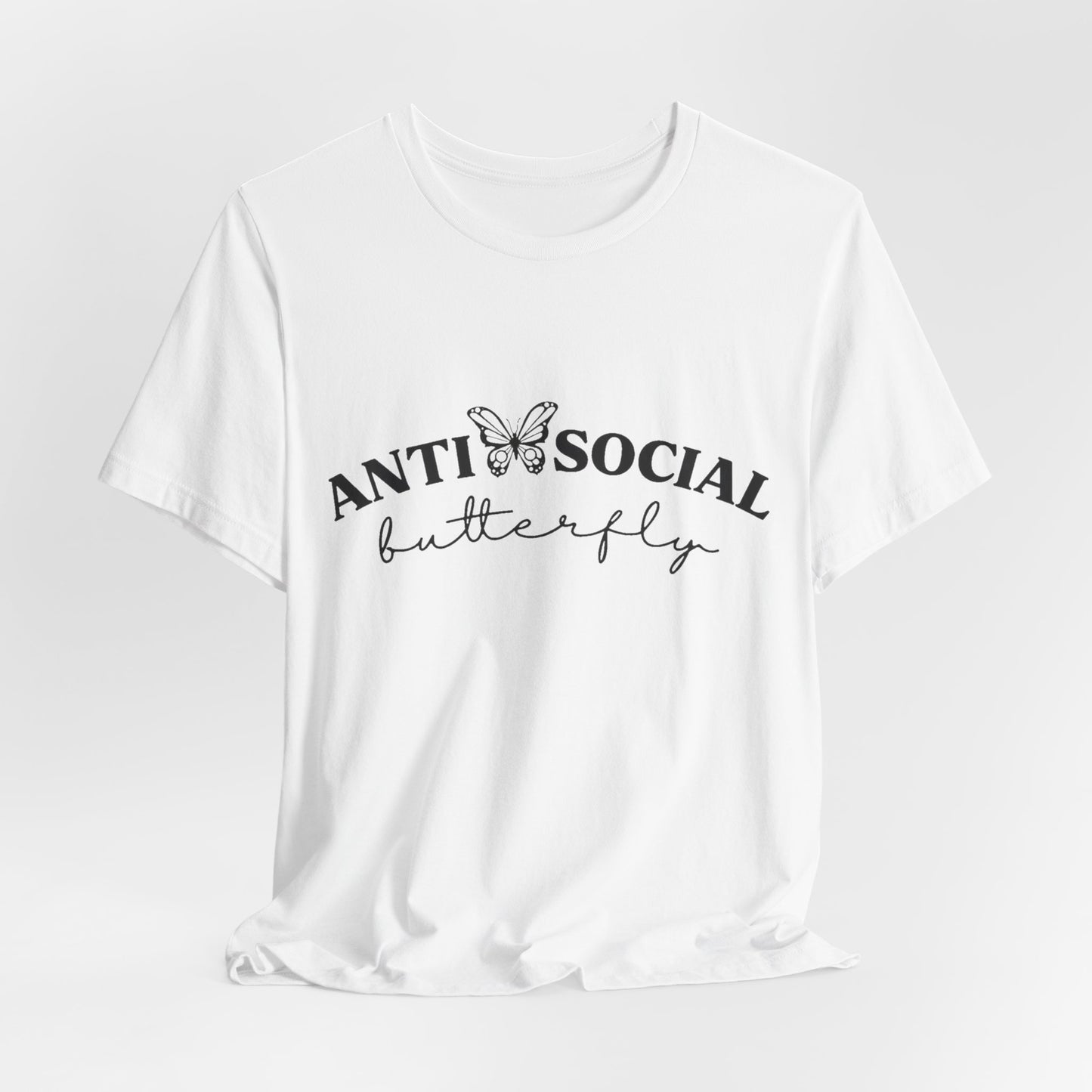 Antisocial Butterfly Short Sleeve Tee