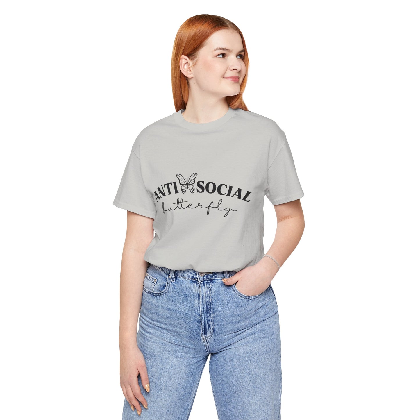 Antisocial Butterfly Short Sleeve Tee