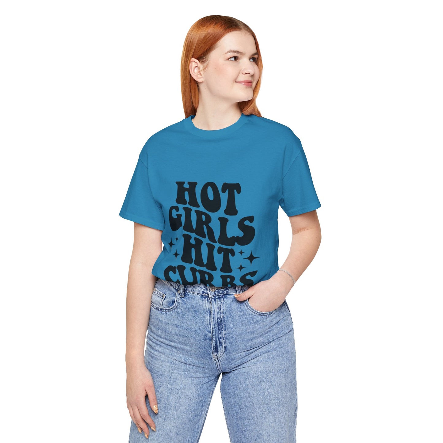 Hot Girls Hit Curbs Short Sleeve Tee