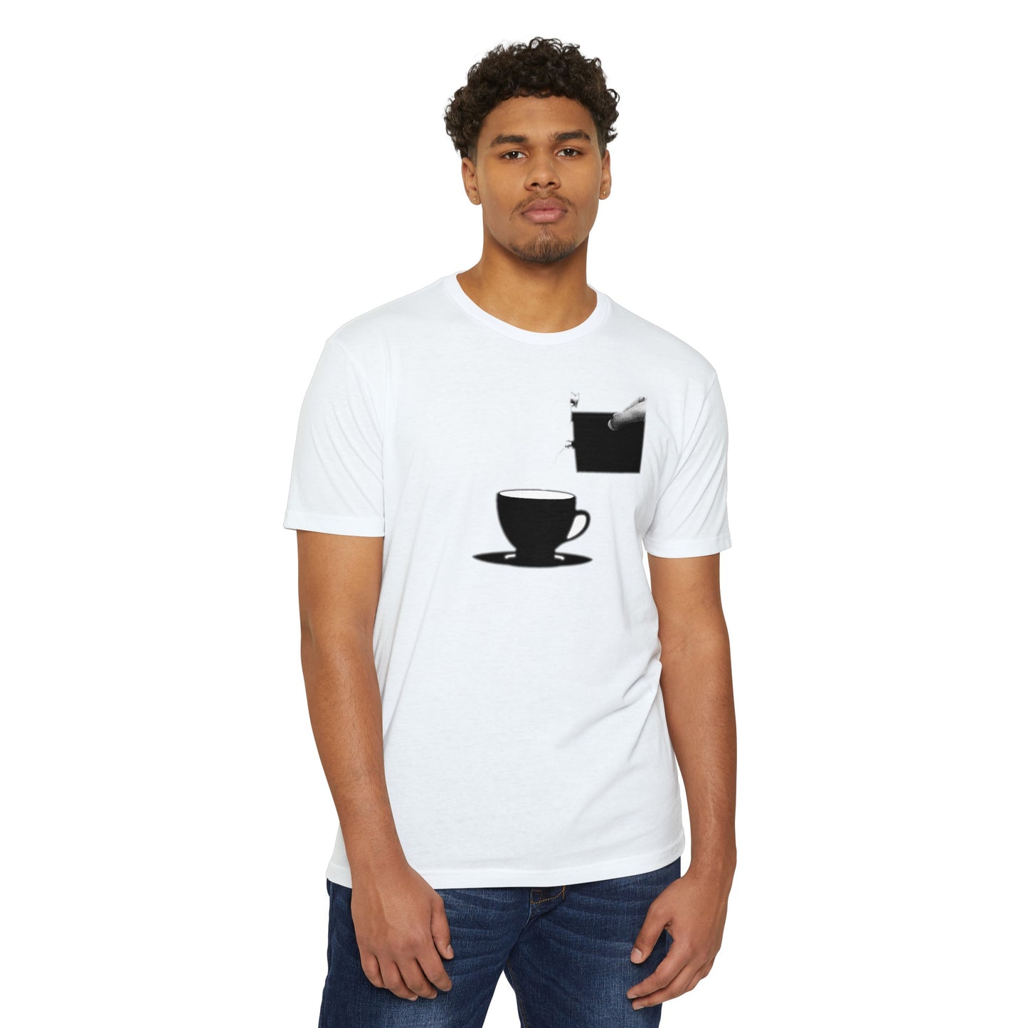 COFFEE AND WHISKEY IN MY VEINS COLORED Jersey T-shirt