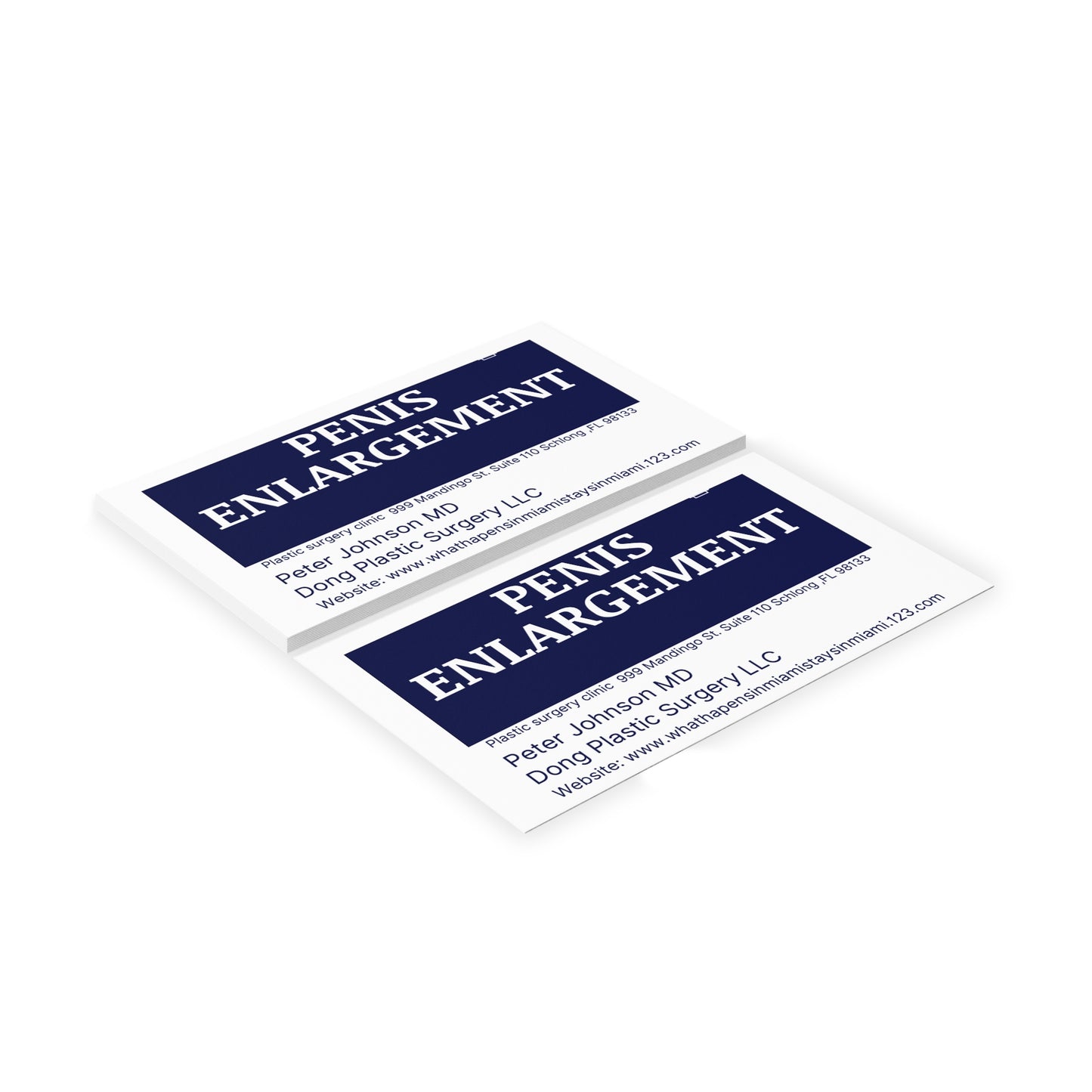 Prank Enlargement Cards