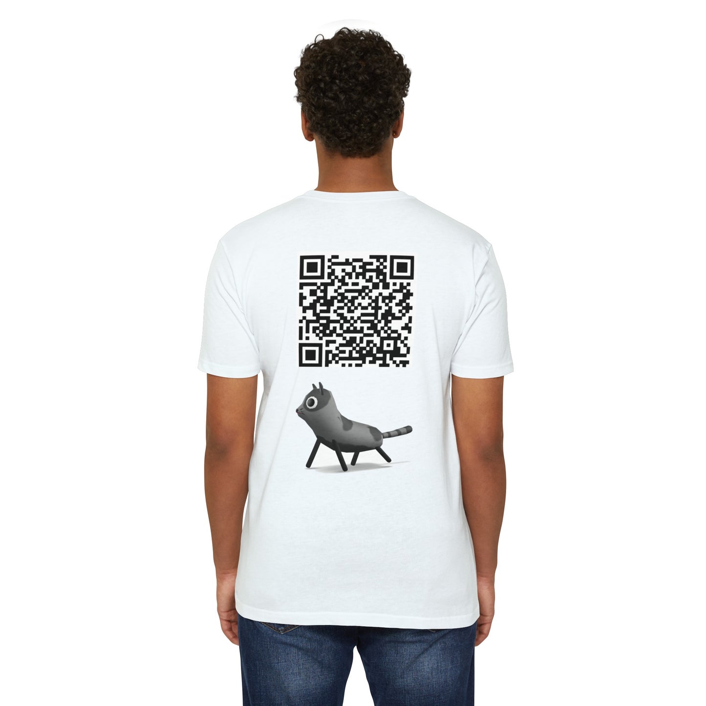 Augmented Reality FUGLY CAT Jersey T-shirt