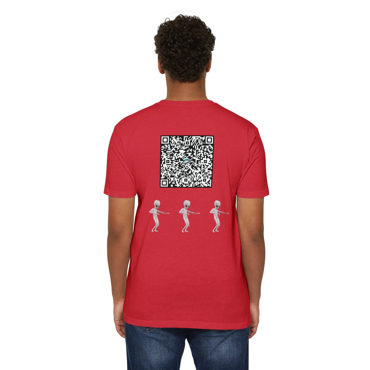 AUGMENTED REALITY ALIEN DANCING  Jersey T-shirt