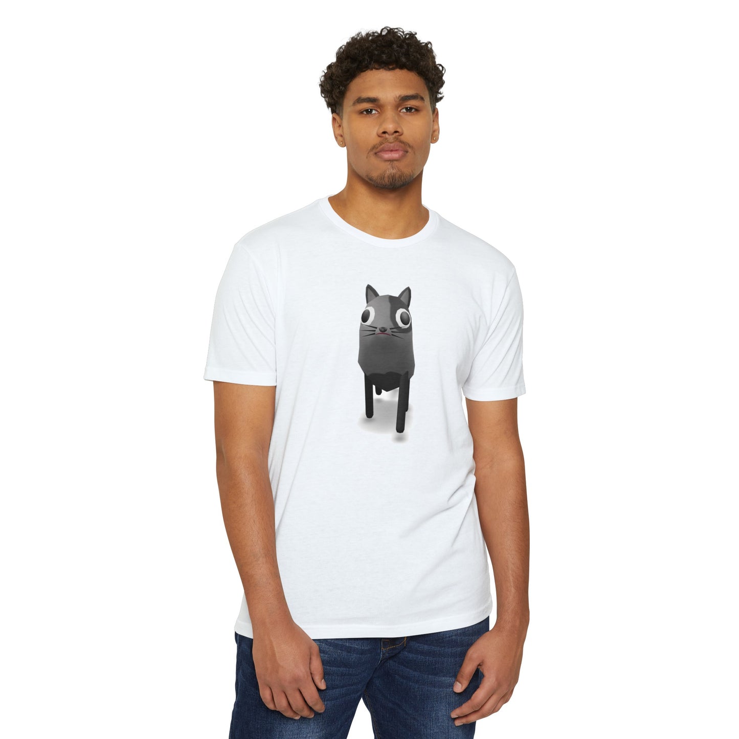 Augmented Reality FUGLY CAT Jersey T-shirt