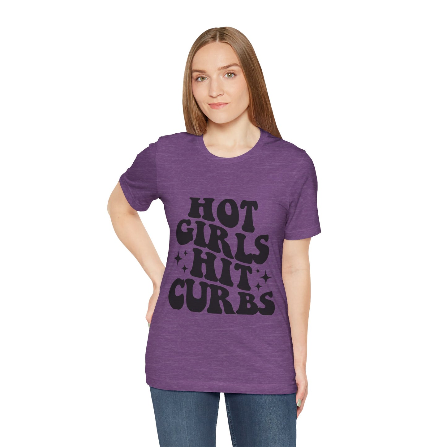 Hot Girls Hit Curbs Short Sleeve Tee