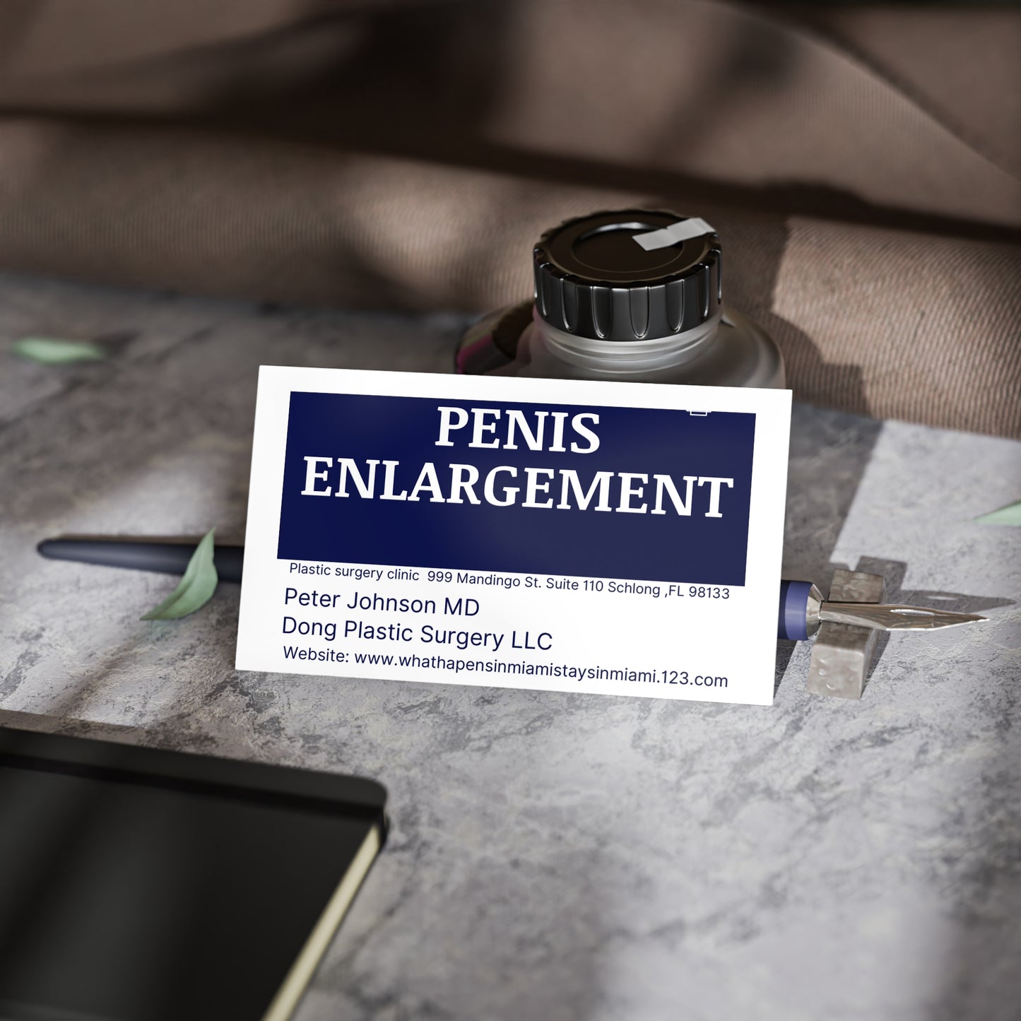 Prank Enlargement Cards