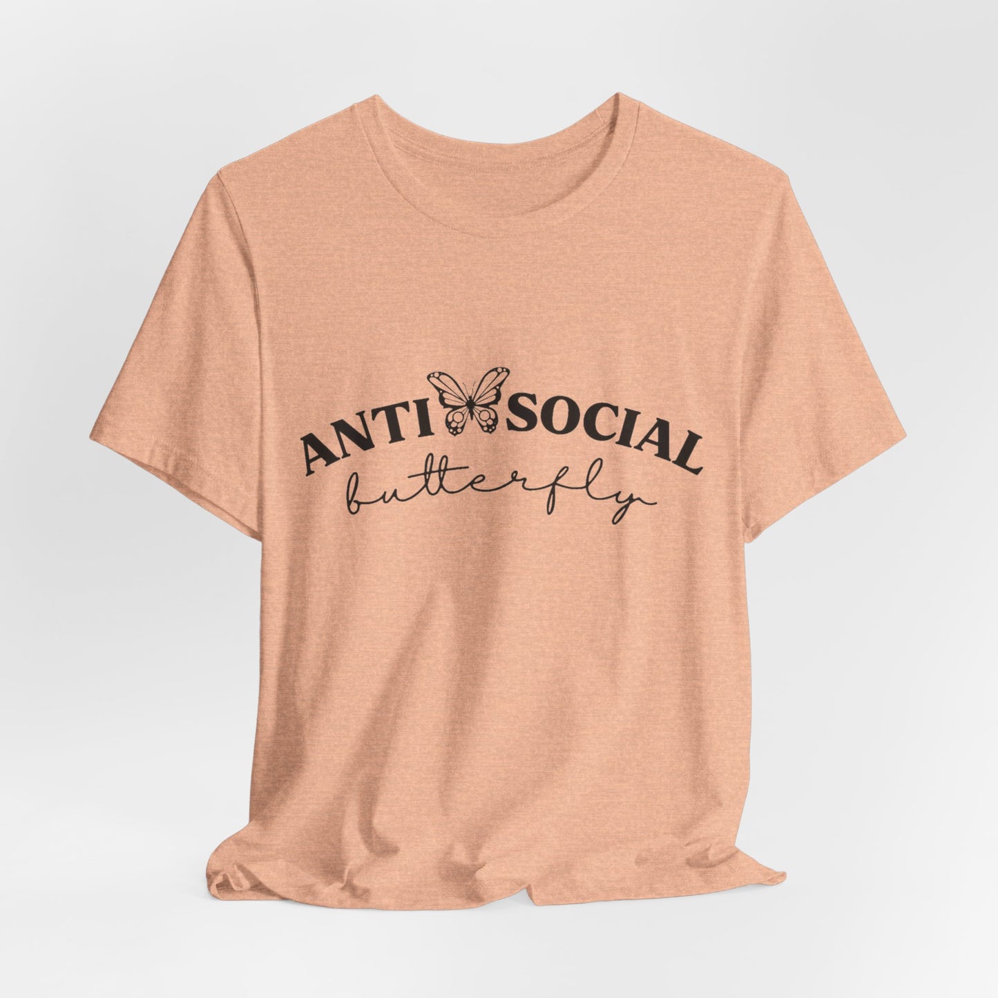 Antisocial Butterfly Short Sleeve Tee