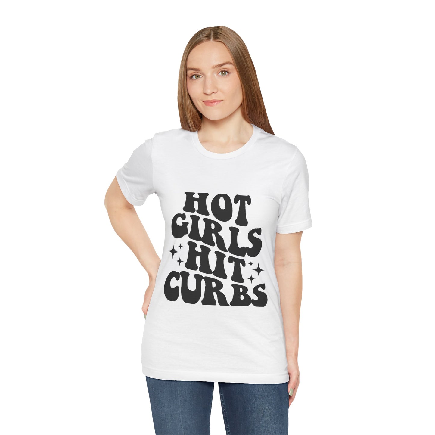 Hot Girls Hit Curbs Short Sleeve Tee