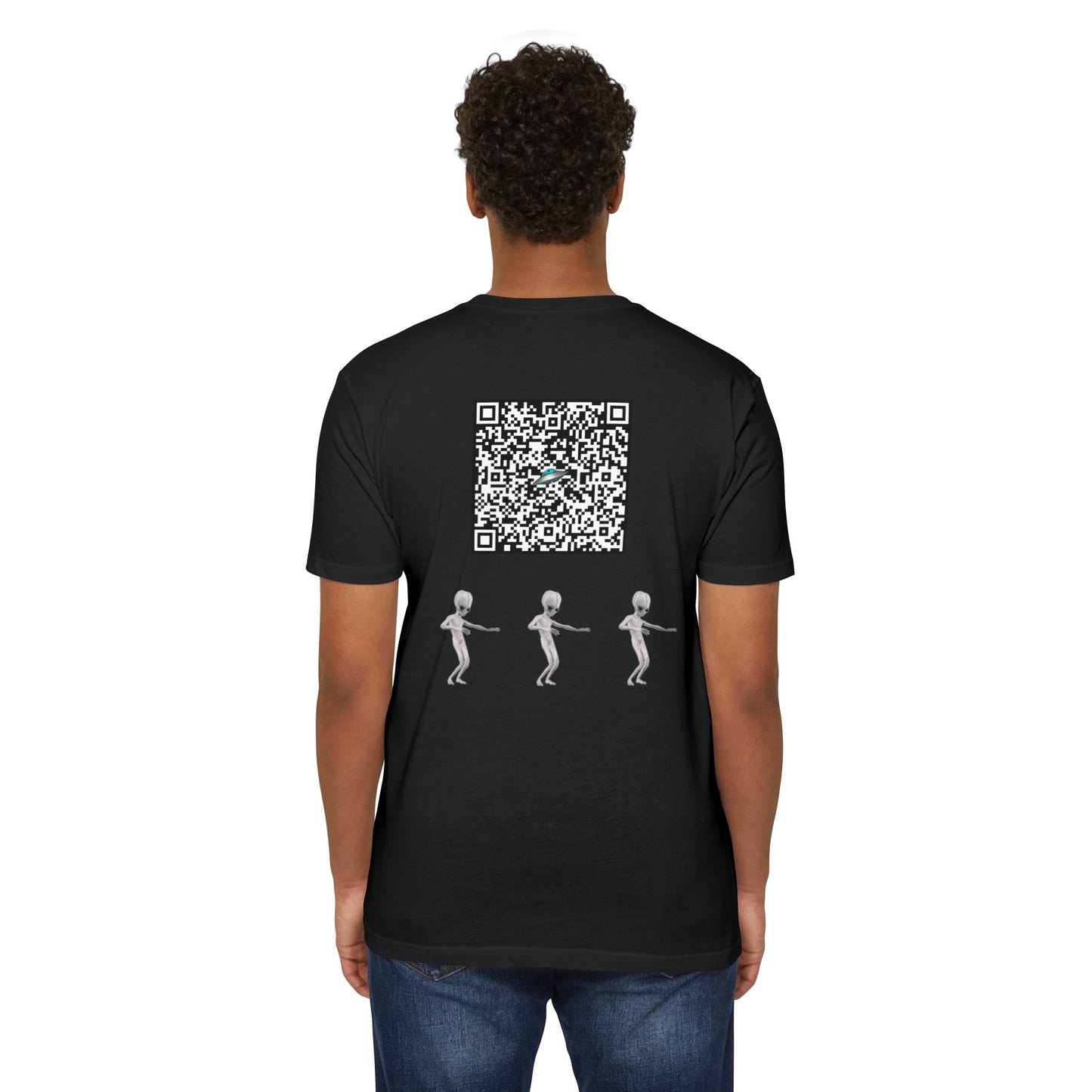 AUGMENTED REALITY ALIEN DANCING  Jersey T-shirt