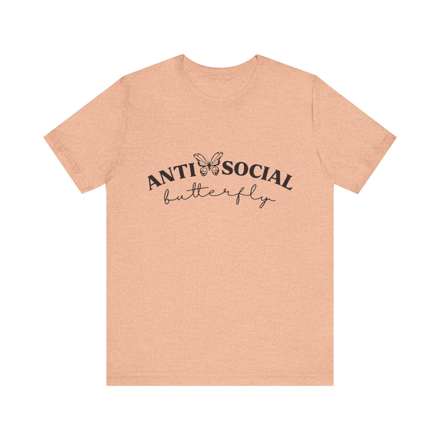 Antisocial Butterfly Short Sleeve Tee