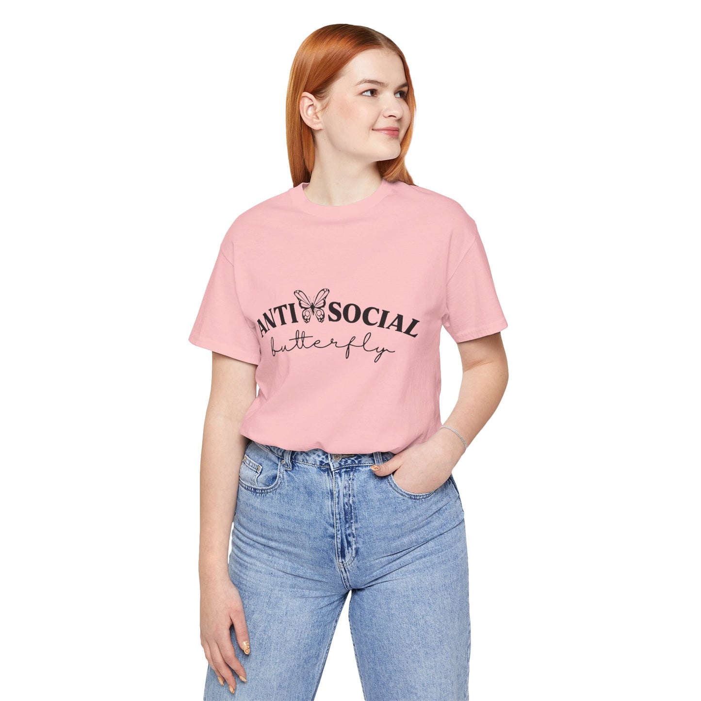 Antisocial Butterfly Short Sleeve Tee