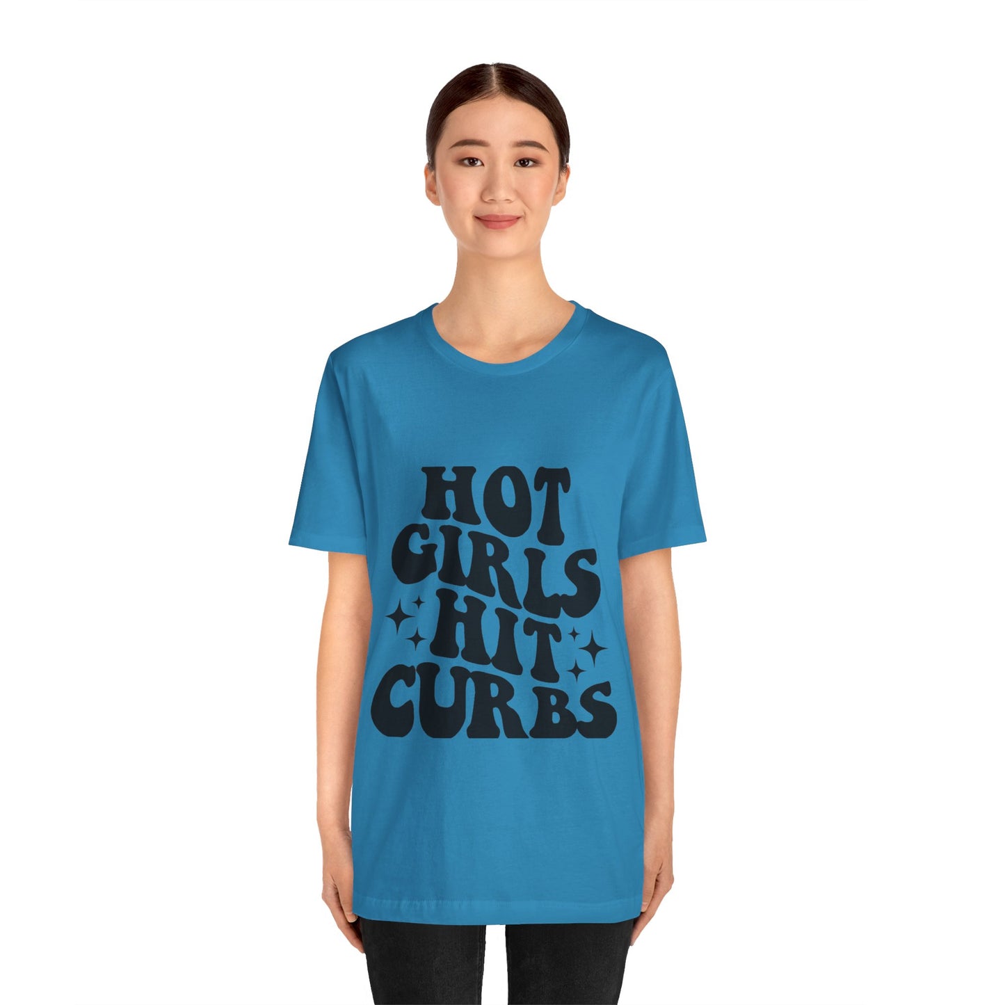 Hot Girls Hit Curbs Short Sleeve Tee