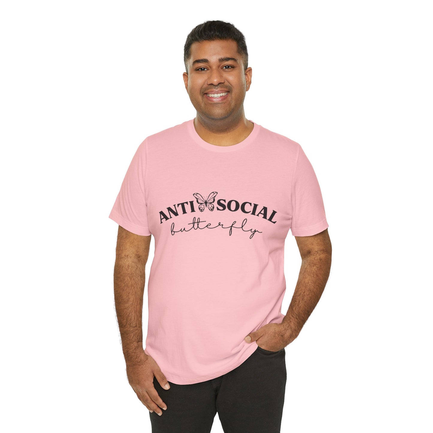 Antisocial Butterfly Short Sleeve Tee