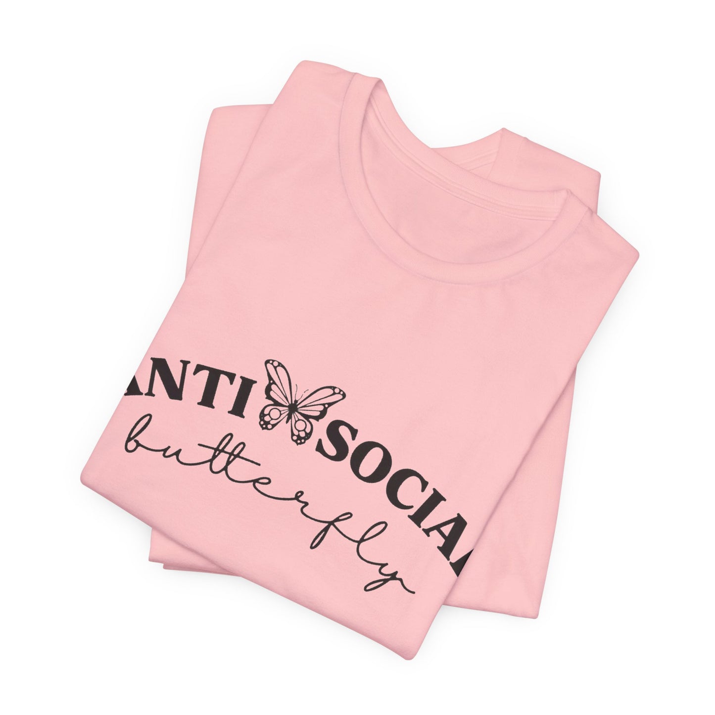 Antisocial Butterfly Short Sleeve Tee