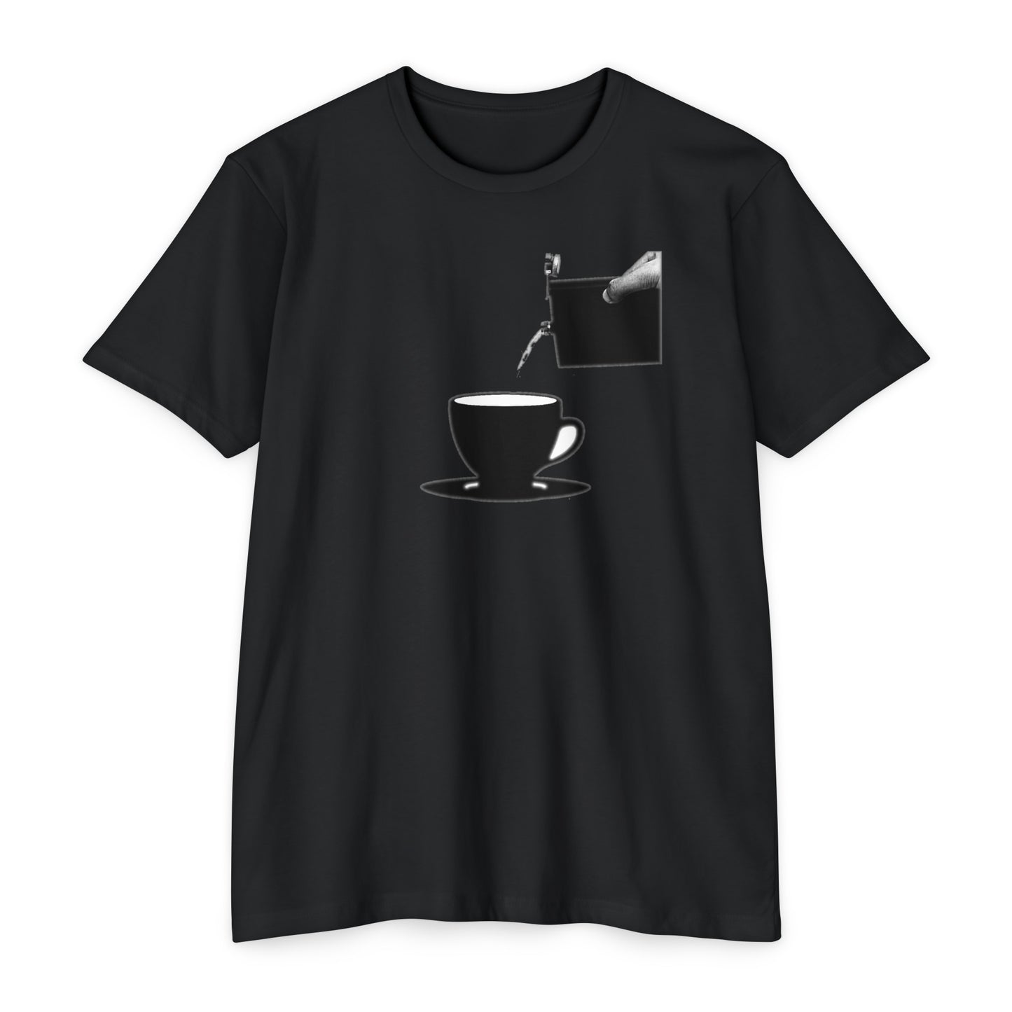 COFFEE AND WHISKEY IN MY VEINS COLORED Jersey T-shirt