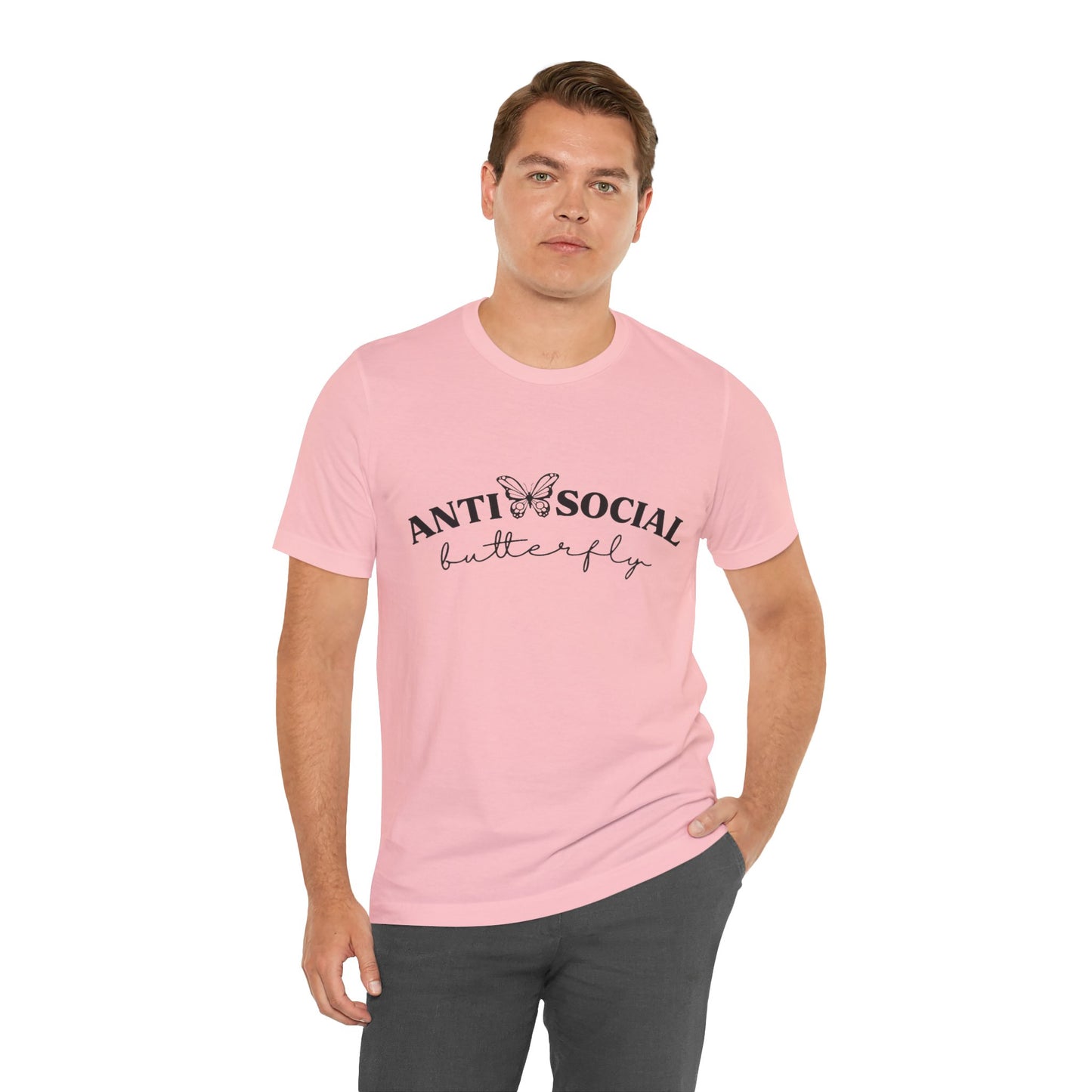 Antisocial Butterfly Short Sleeve Tee