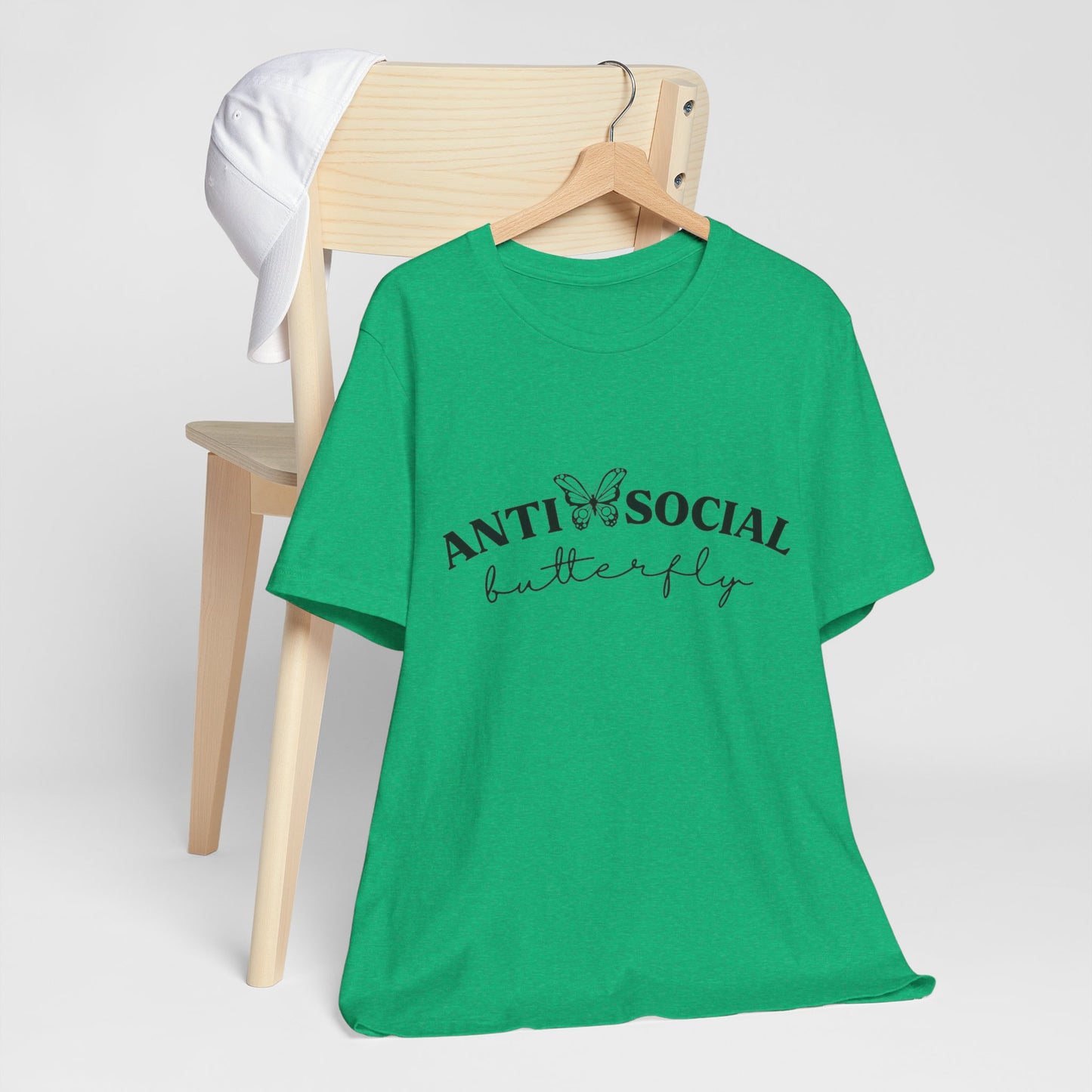 Antisocial Butterfly Short Sleeve Tee