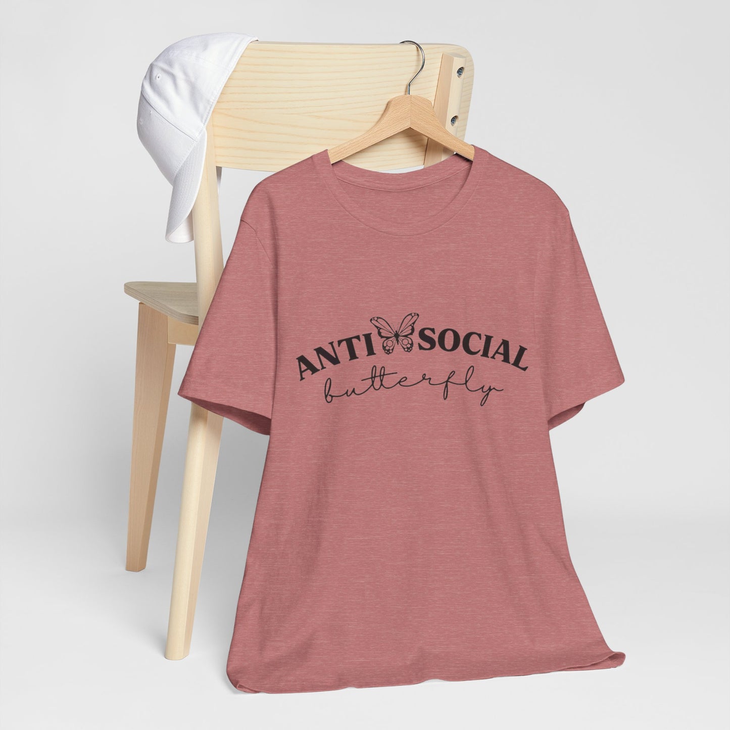 Antisocial Butterfly Short Sleeve Tee