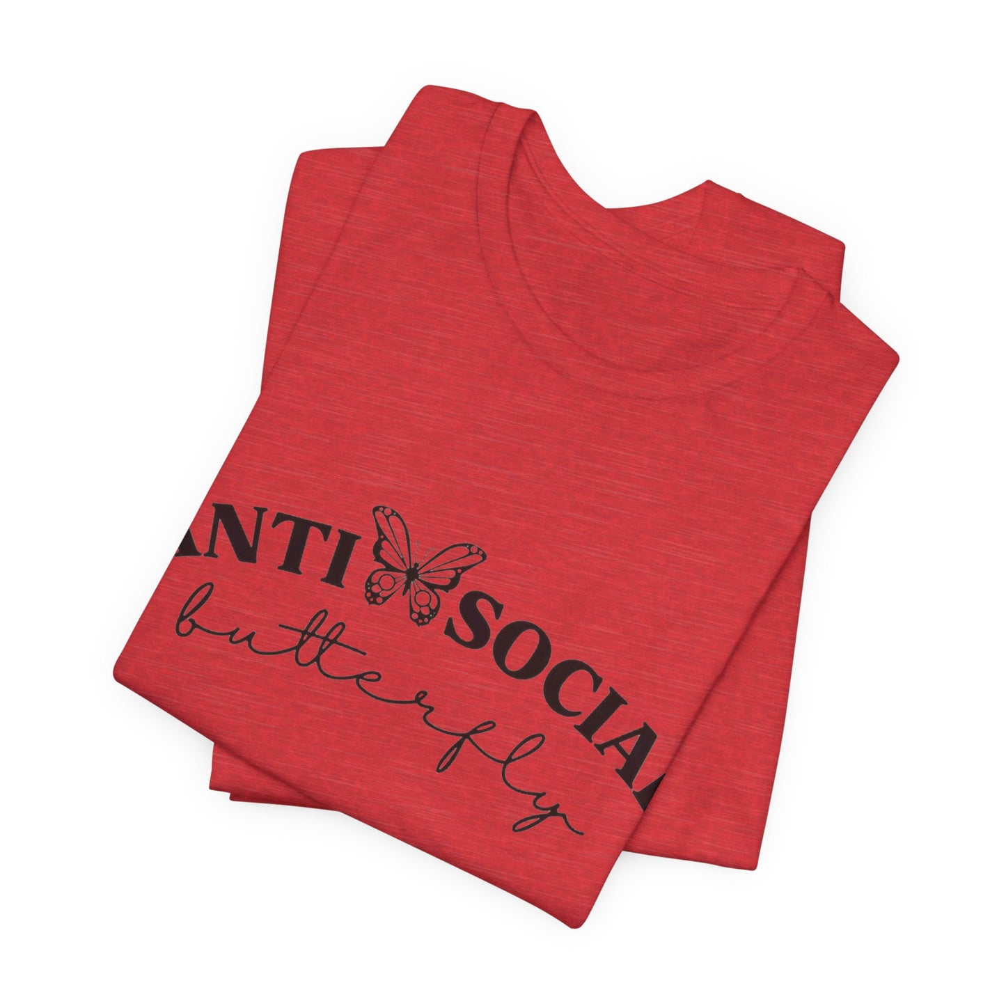 Antisocial Butterfly Short Sleeve Tee