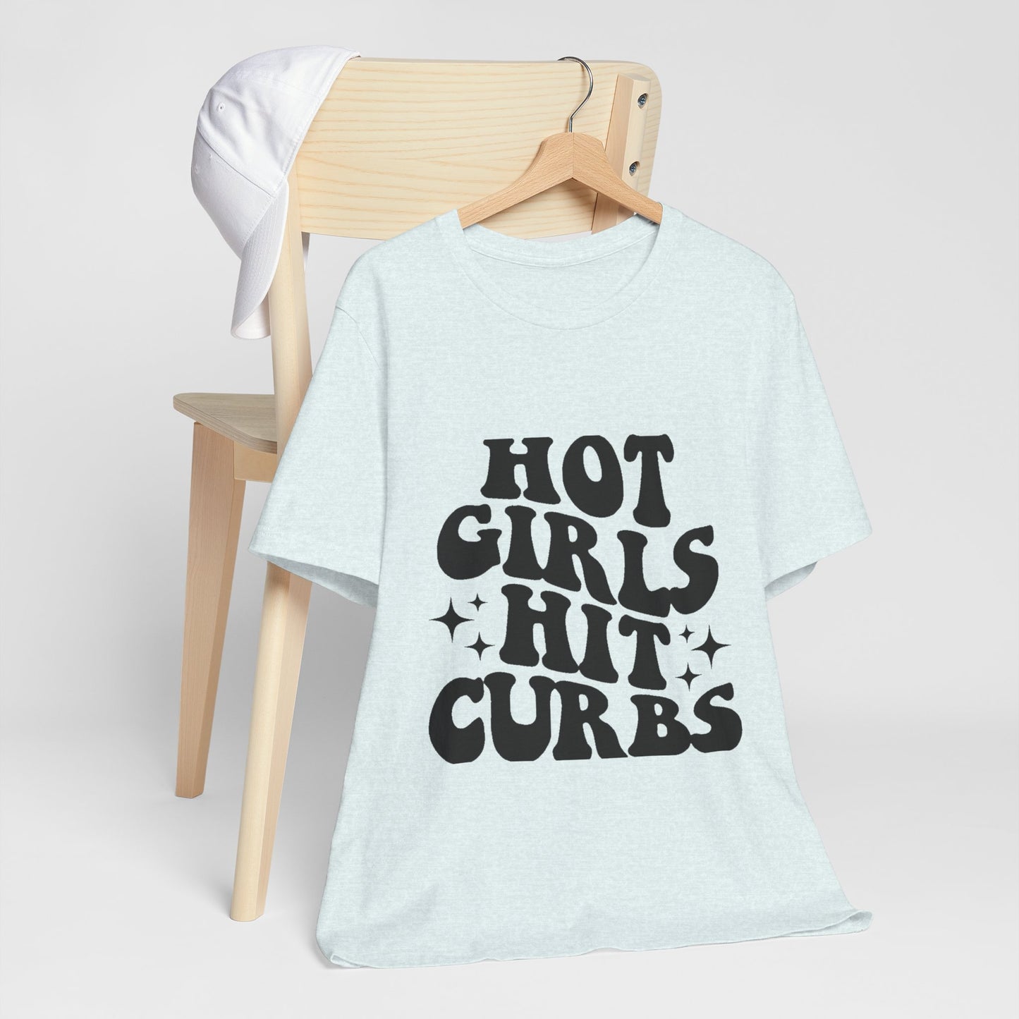 Hot Girls Hit Curbs Short Sleeve Tee