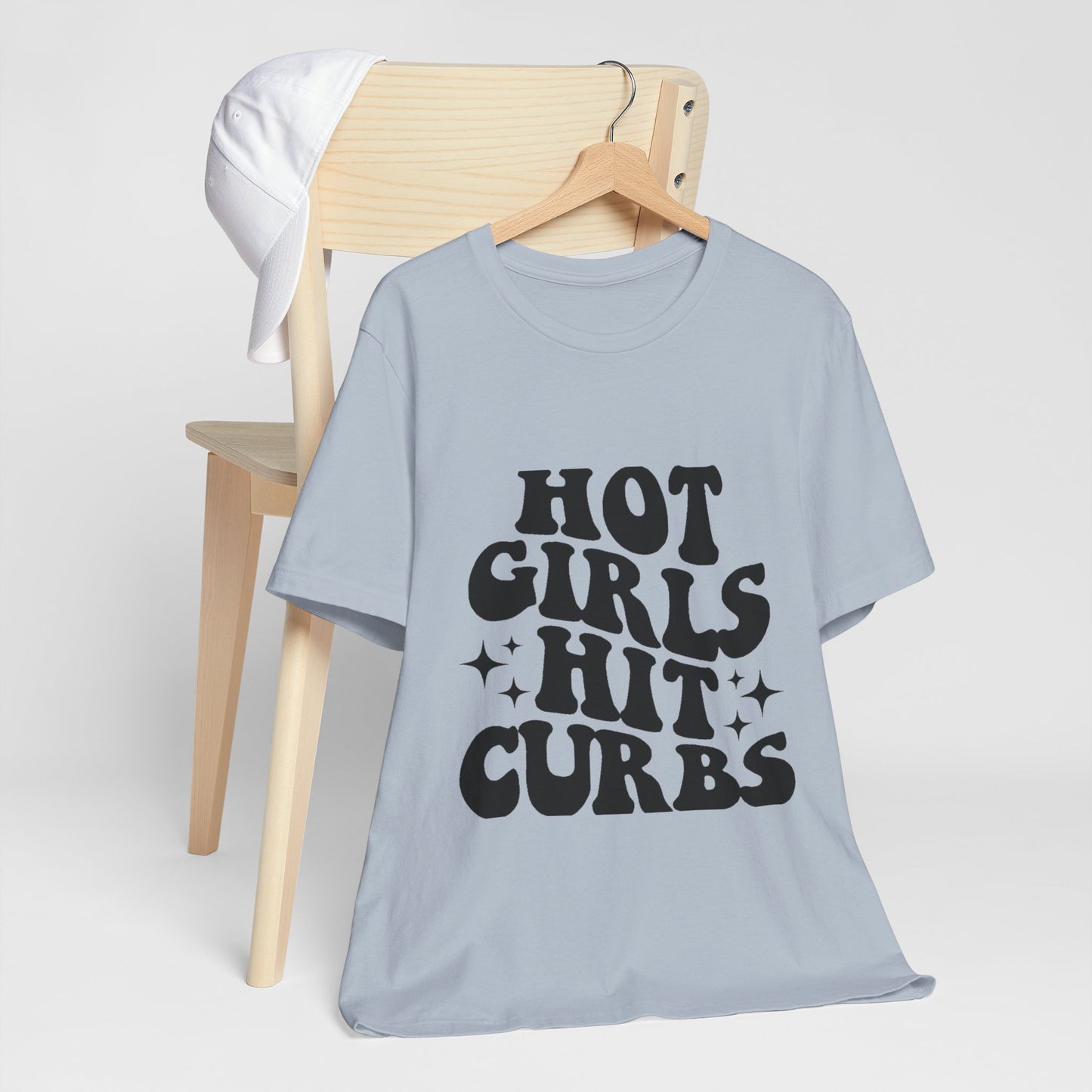 Hot Girls Hit Curbs Short Sleeve Tee