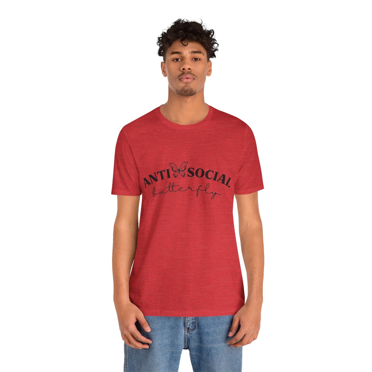 Antisocial Butterfly Short Sleeve Tee