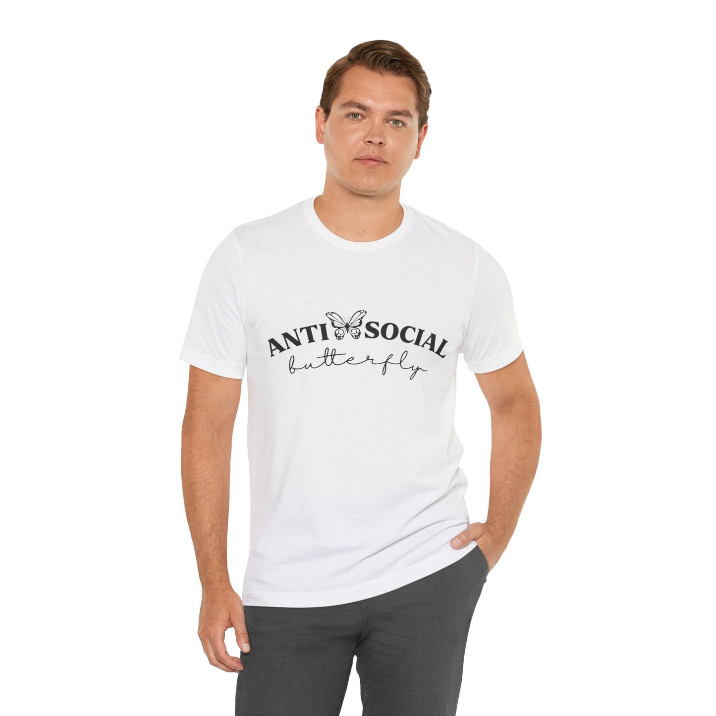 Antisocial Butterfly Short Sleeve Tee