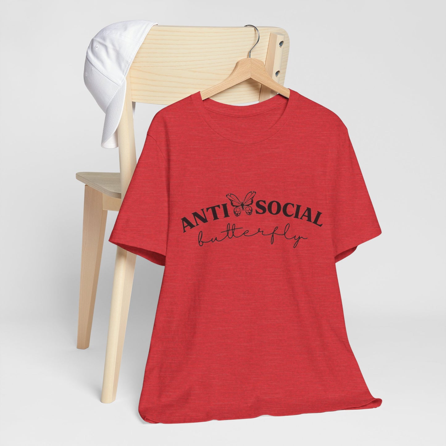 Antisocial Butterfly Short Sleeve Tee