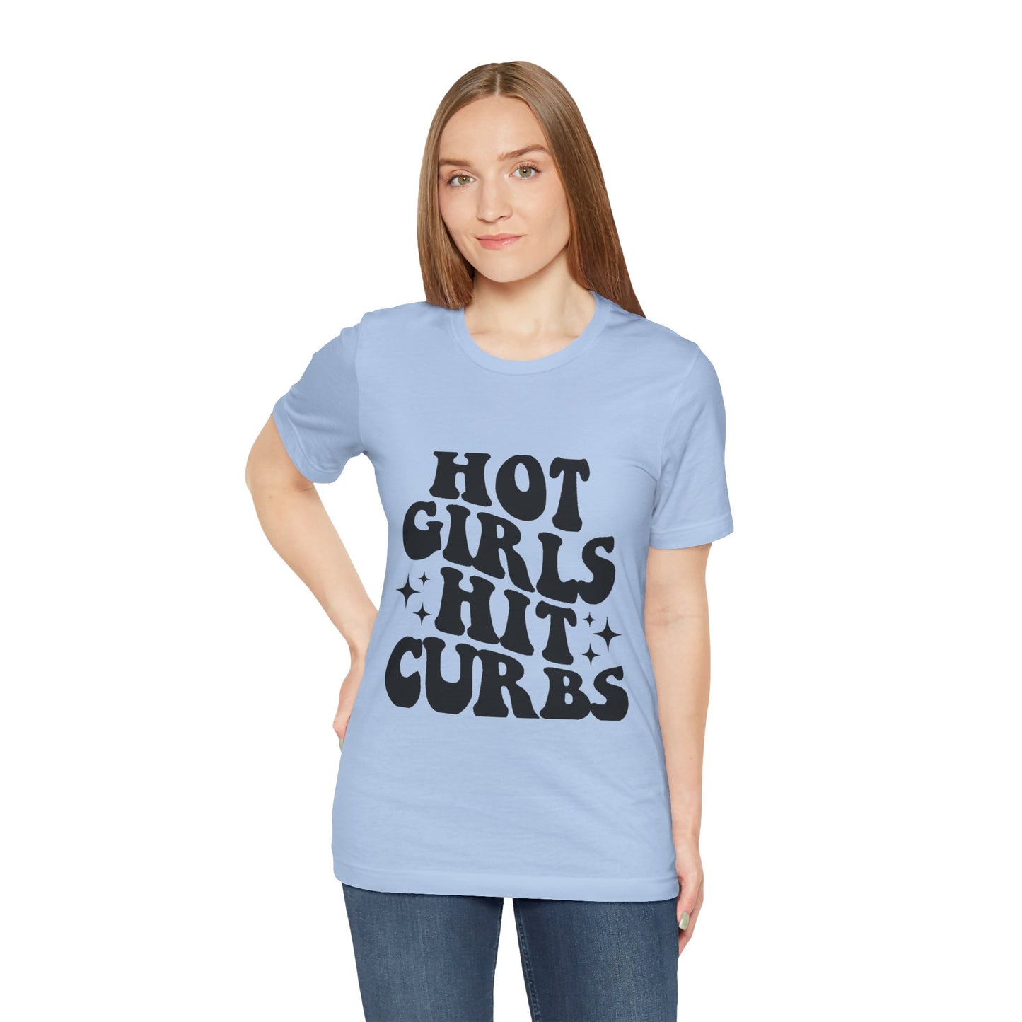 Hot Girls Hit Curbs Short Sleeve Tee