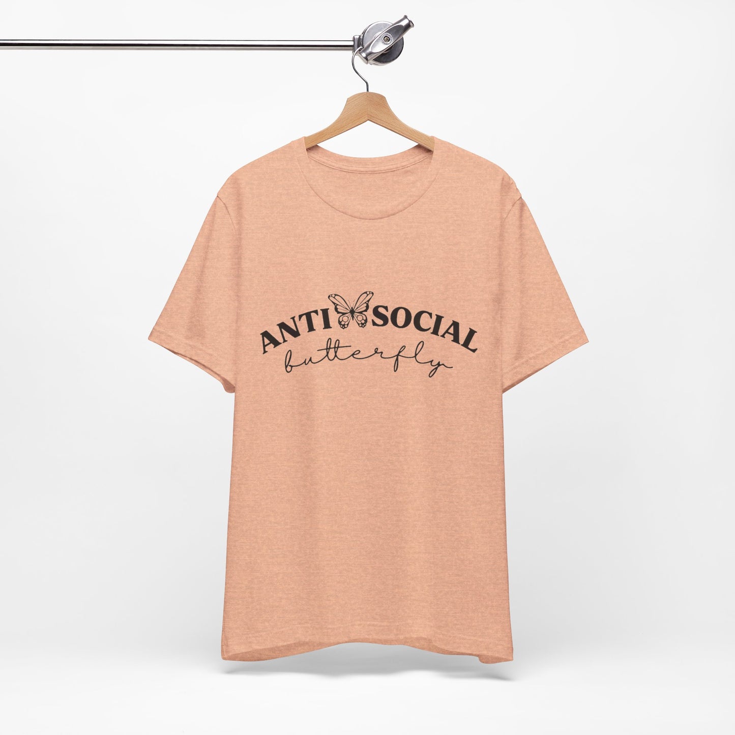 Antisocial Butterfly Short Sleeve Tee