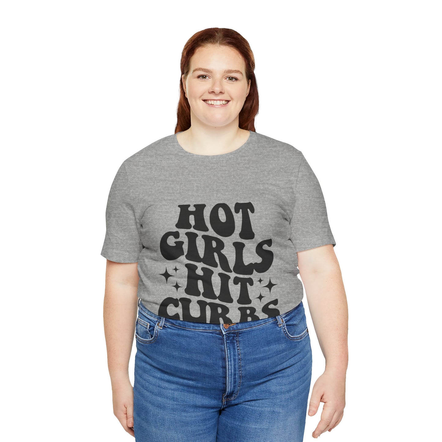 Hot Girls Hit Curbs Short Sleeve Tee